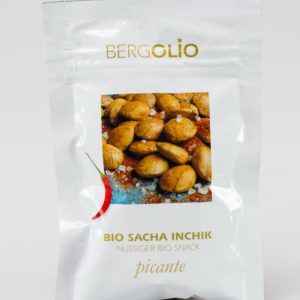 BERGOLIO Bio Sacha Inchik-Nüsse Picante, take away-Tüte 300g