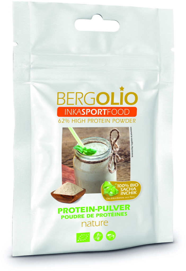 BERGOLIO Bio-Sacha Inchik-Proteinpulver, Pack à 100g